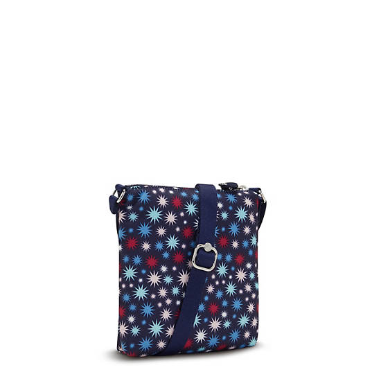 Kipling Alvar Extra Small Printed Mini Tassen Blauw | BE 1313AH